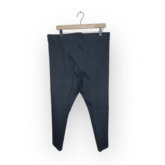 Betabrand Yoga Riding Dress Pants Zipper Pocket Ankle Tab Charcoal Gray XLP - Picture 5 of 6